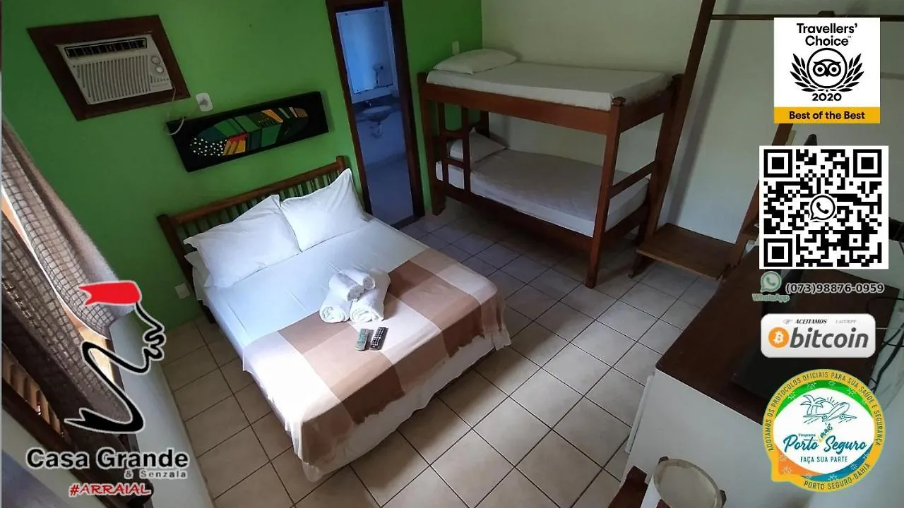 Casa Grande Arraial #Pousada Porto Seguro Casa de hóspedes