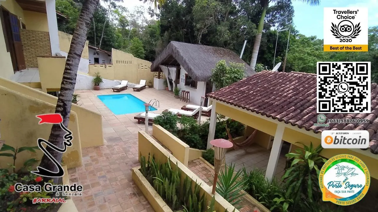 Casa Grande Arraial #Pousada Porto Seguro 2*,  Brasil