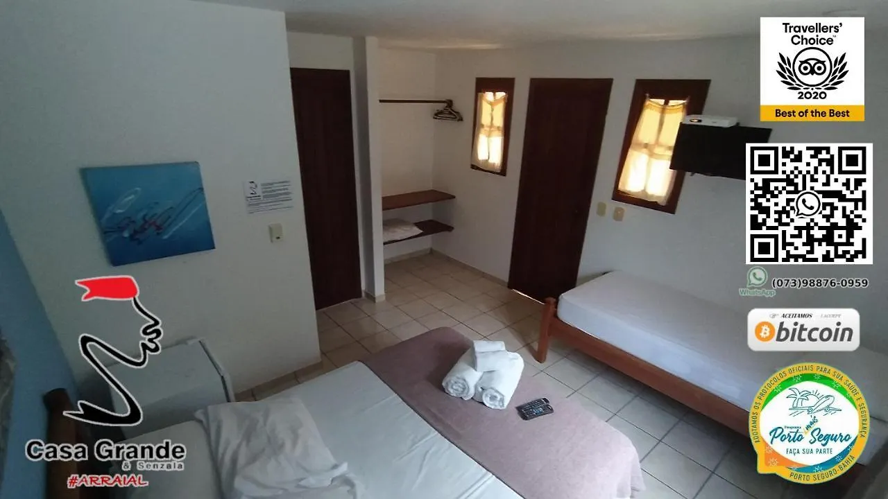 Casa Grande Arraial #Pousada Porto Seguro 2*,  Brasil