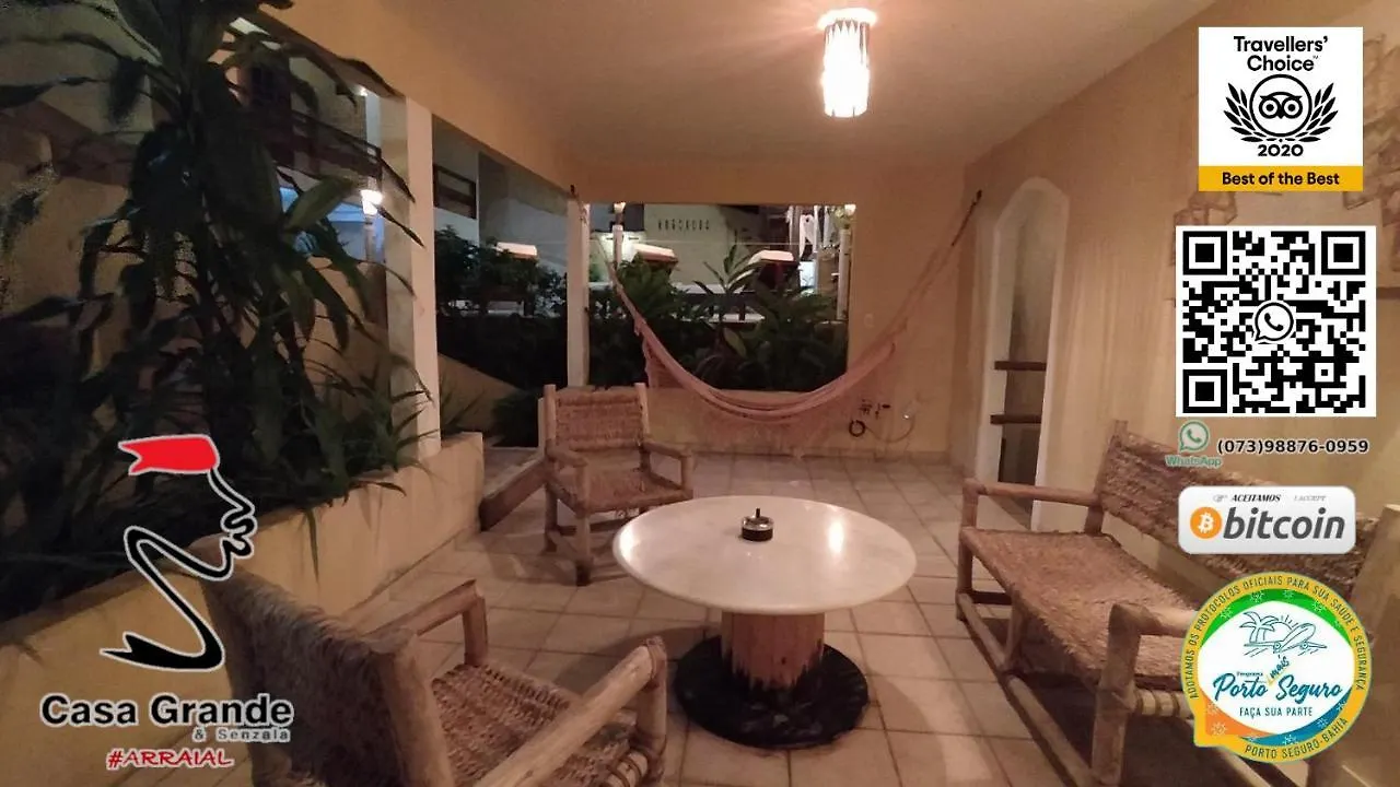 Casa Grande Arraial #Pousada Porto Seguro 2*,  Brazílie